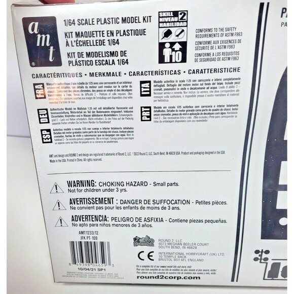 New AMT John F. Kennedy PT-109 AMT1233 Plastics Car/Truck - Picture 6 of 12